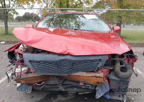 2010 Toyota Corolla Le из США, поврежденный, VIN 2T1BU4EE7AC241277